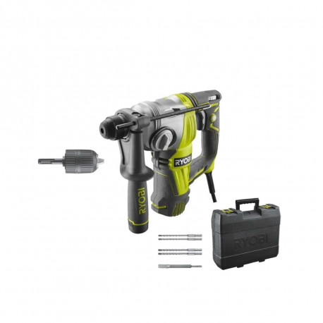 Marteau Perforateur Ryobi Sdsplus 800w 4 Modes 1 Mandrin 13mm 5 Forets Sdsplus Rsds800kc Outil Filaire Perforateur Burineur Espace Bricolage